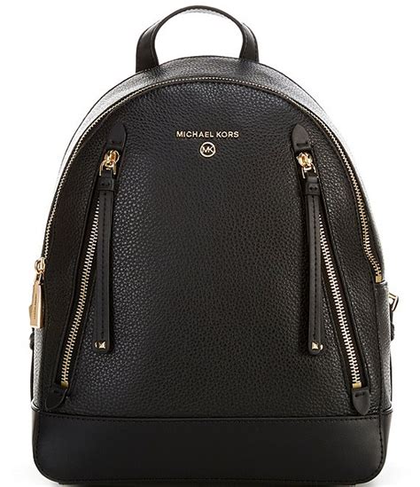 brooklyn medium saddle bag michael kors you tube|Brooklyn Medium Pebbled Leather Backpack .